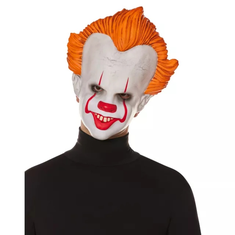 Pennywise Half Mask - It: Chapter Two WHITE ONE SIZE FITS MOST