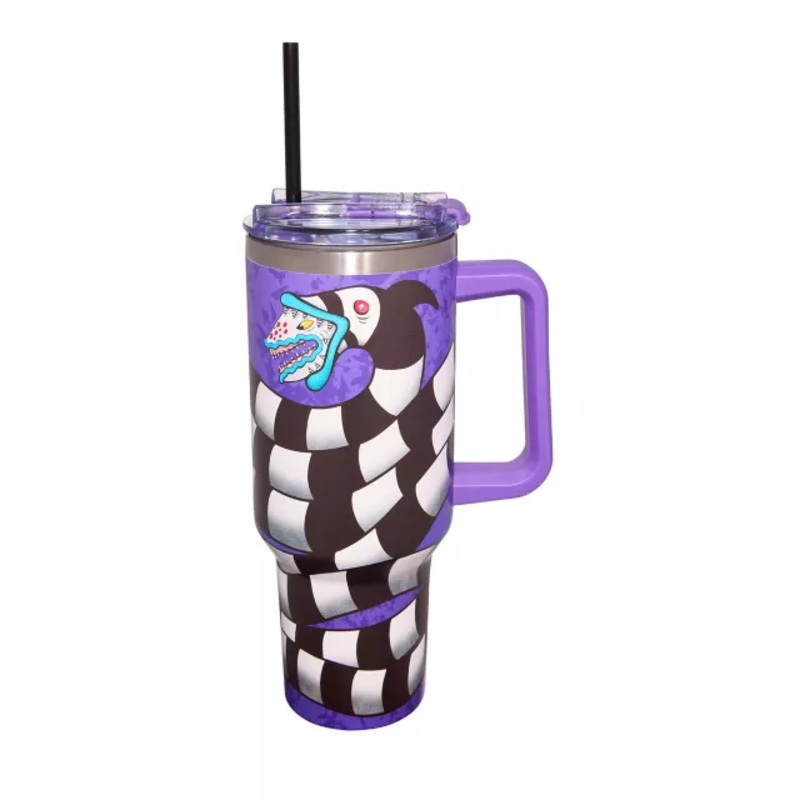 Sandworm Cup with Straw 40 oz. - Beetlejuice MULTI-COLOR