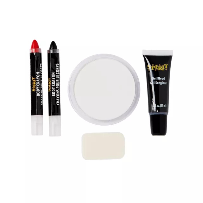 Scary Clown Makeup Kit RED/WHITE/BLACK