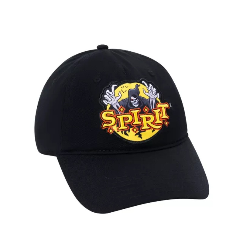 Spirit Halloween Dad Hat BLACK ONE SIZE FITS MOST