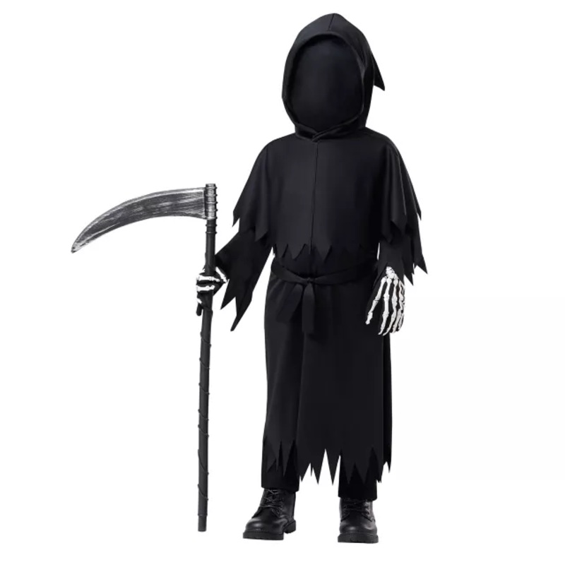 Toddler Reaper Costume BLACK 3T - 4T