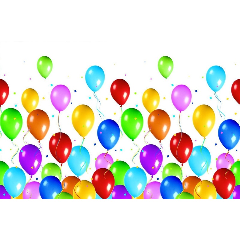 Balloon Fiesta tablecloth 1.8 x 1.2m