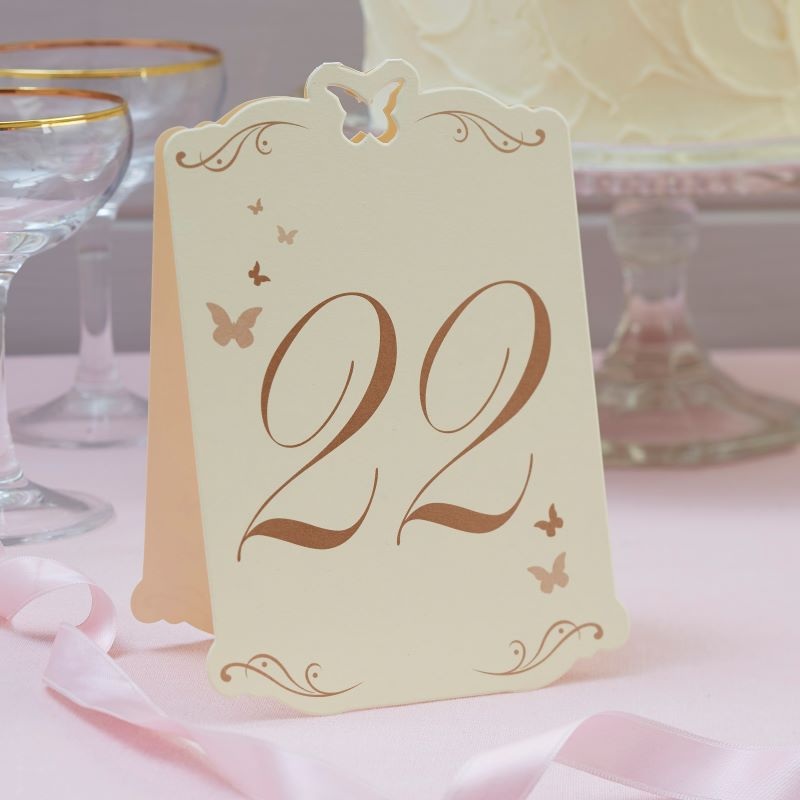 Butterfly Flutter place card 13-24
