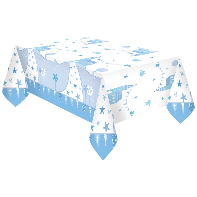 Communion tablecloth blue 1.2 x 1.8m