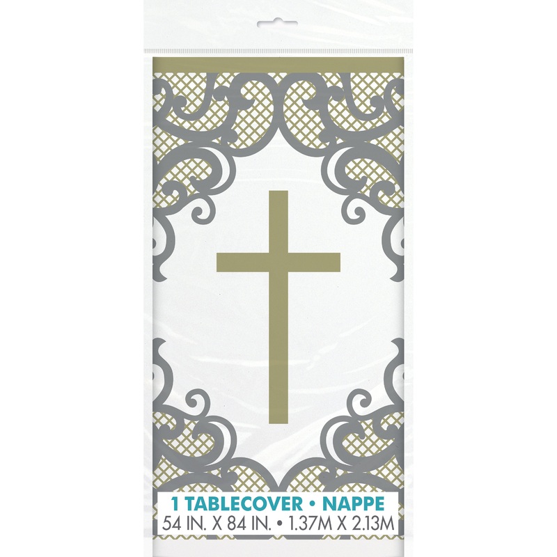 Festive Church tablecloth 1.37 x 2.13m