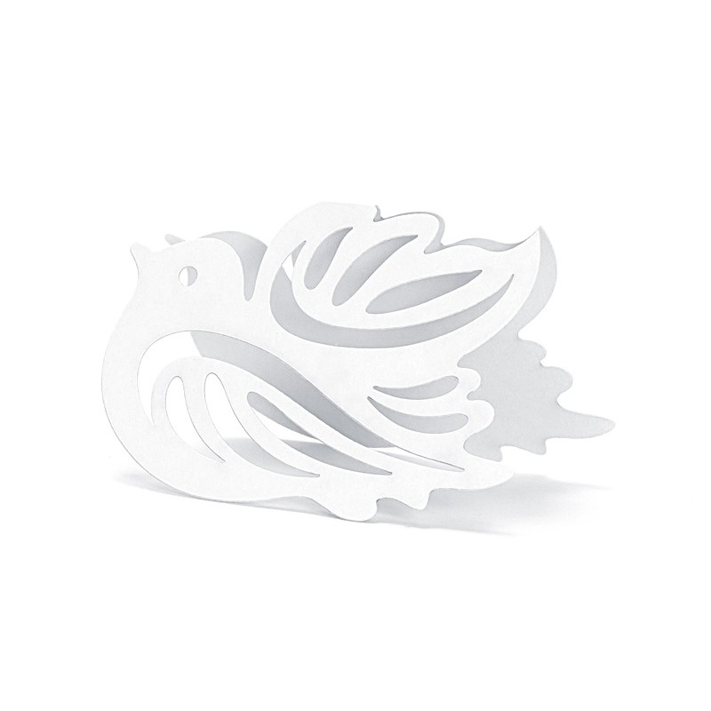 Place cards Dove with ornaments 10 pcs