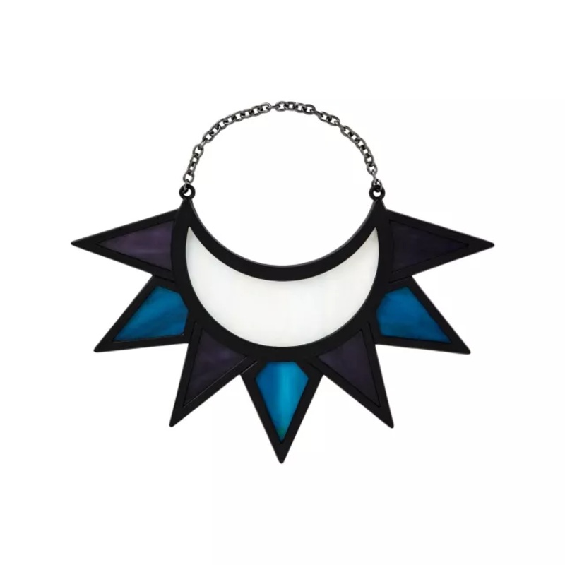 Sun and Moon Suncatcher MULTI-COLOR 5.5 INCHES