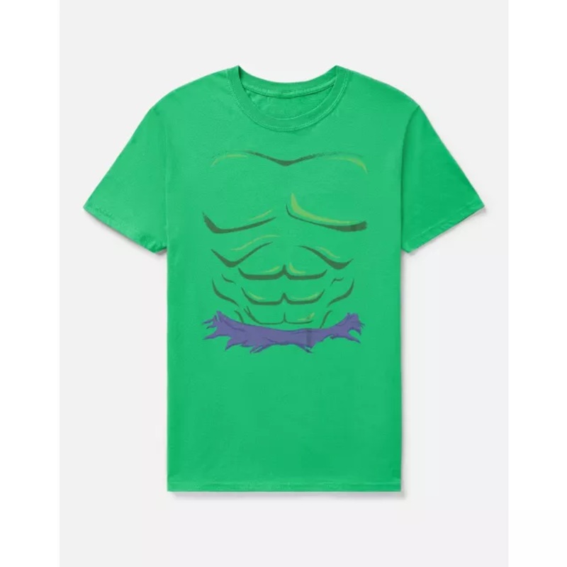 The Avengers Hulk T Shirt GREEN ADULT SMALL