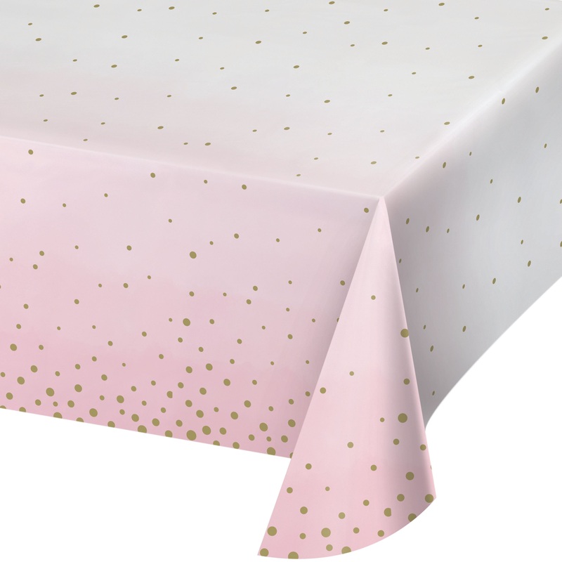 Welcome Baby Girl tablecloth 2.59 x 1.37m