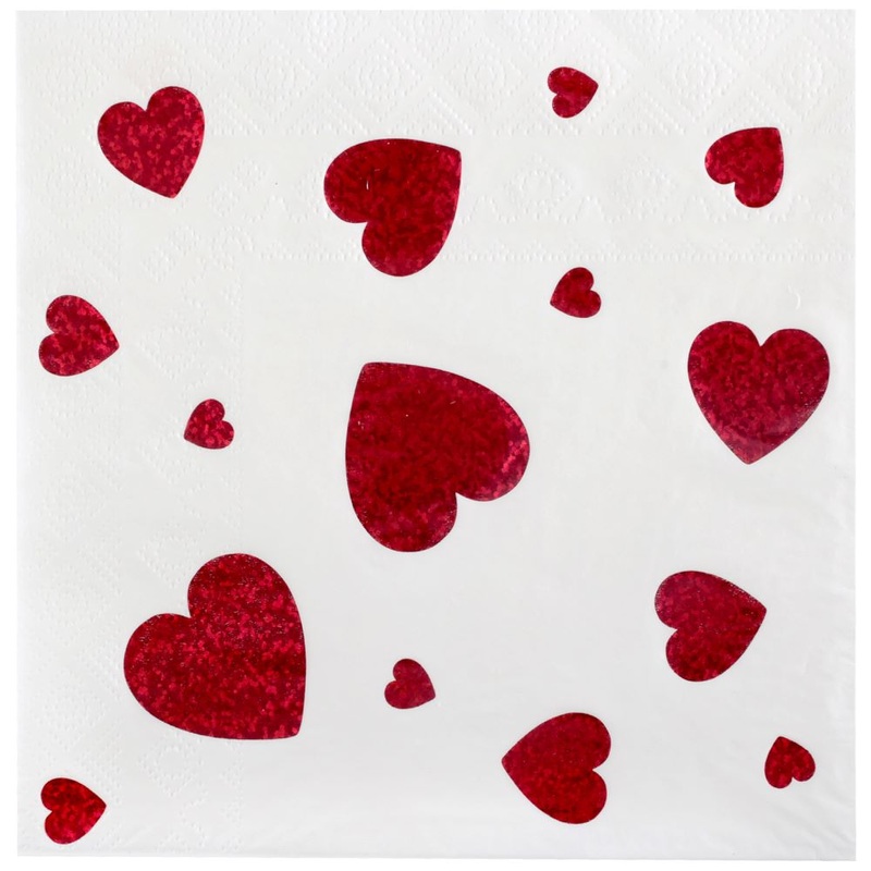 10 Napkins Liebesglanz 33cm