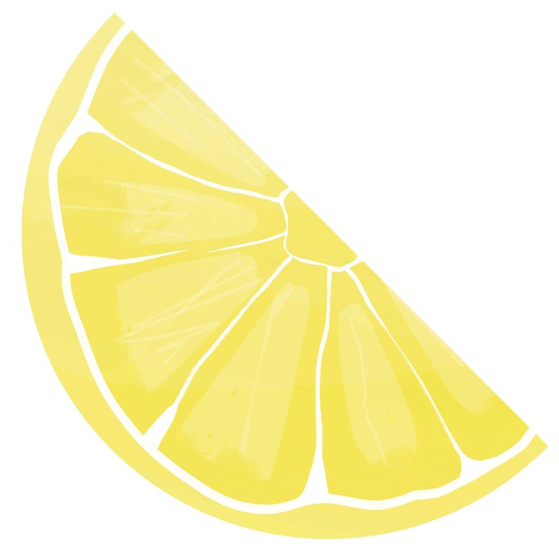 16 Fresh Lemon napkins 33 x 17.3 cm