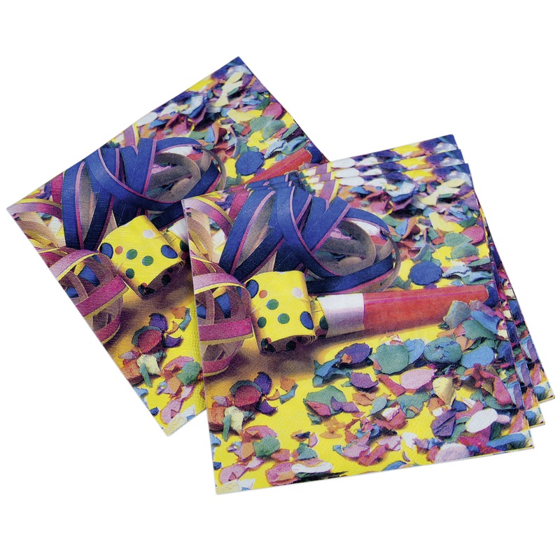 20 Endless Partyfever napkins 33cm