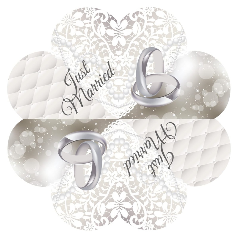 20 napkins Kleebatt Just Married