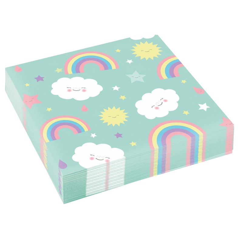 20 Sweet Cloud World Napkins 33cm