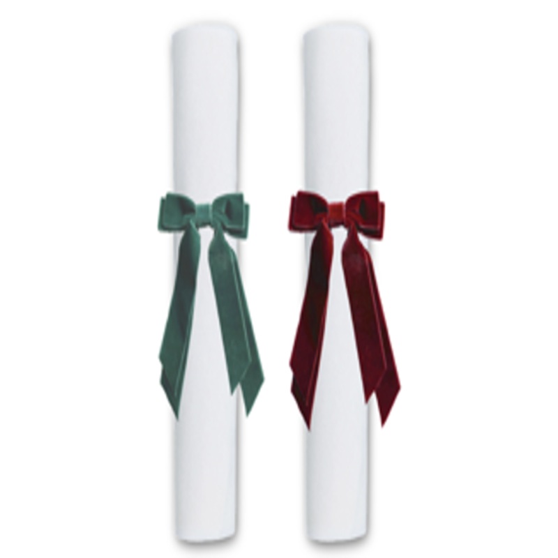 4 Napkin Rings Green-Red Christmas