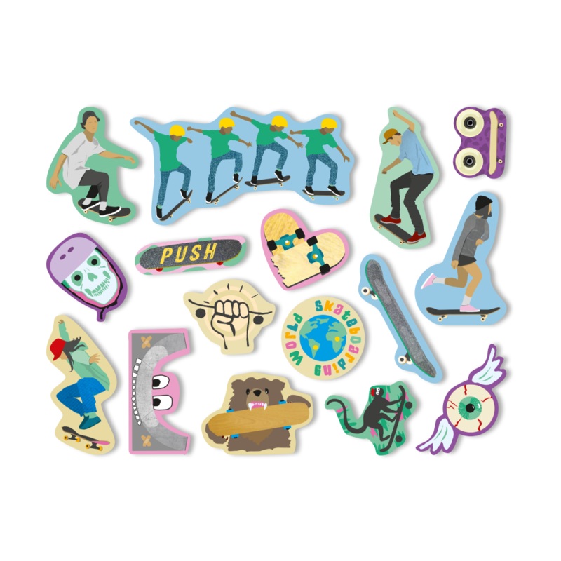 48 XXL Keep Rolling Scatter Decorations