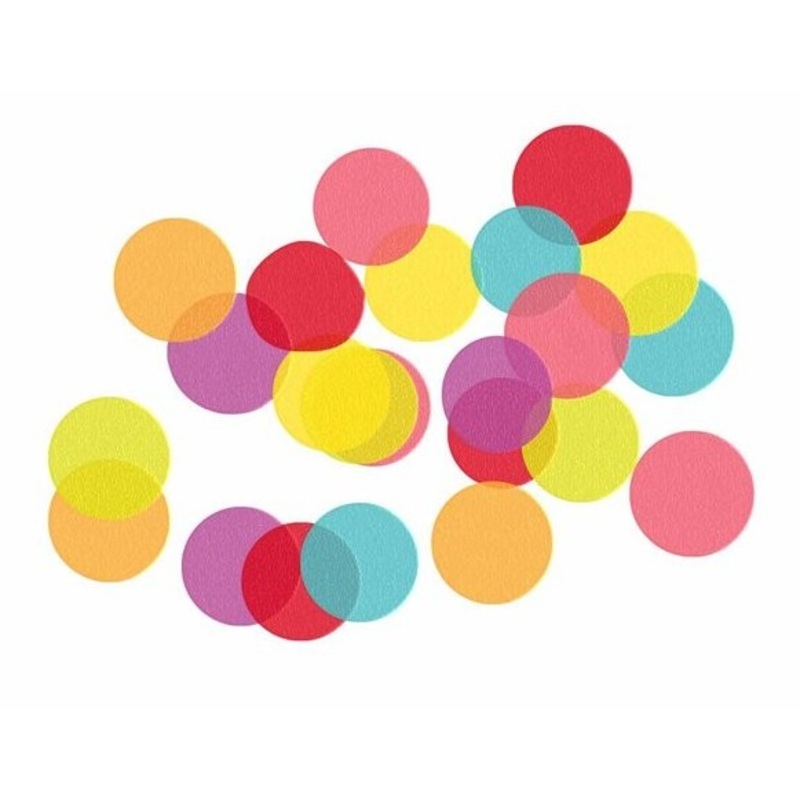 Colorful party confetti mix 10g