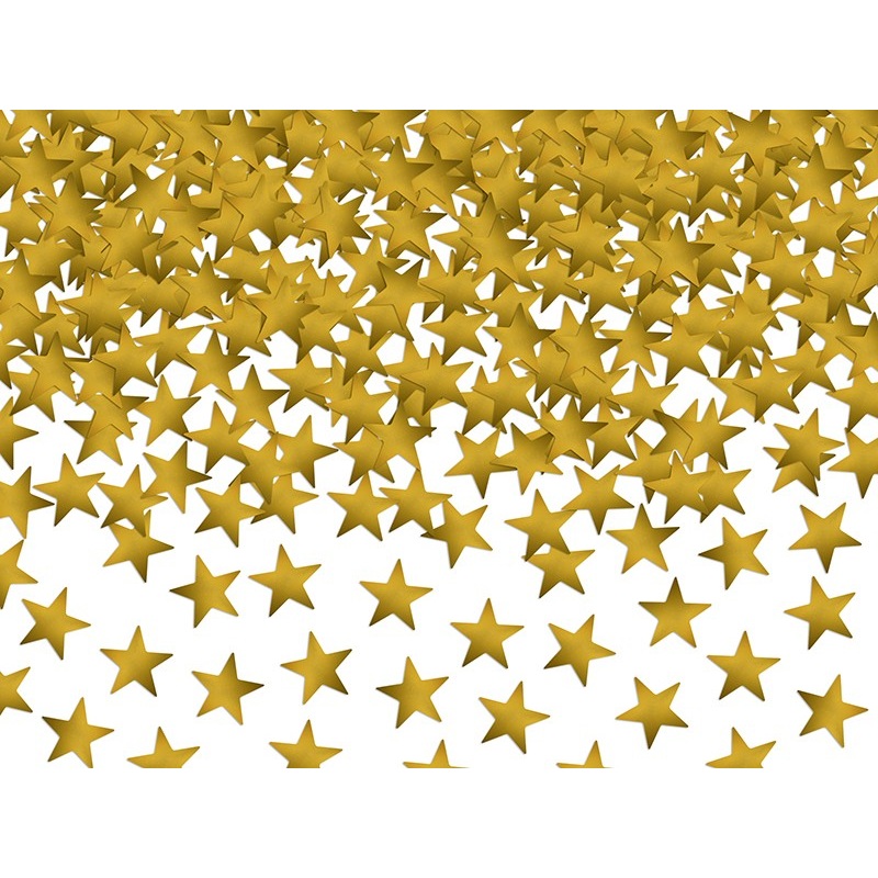 Golden Star Confetti 30g
