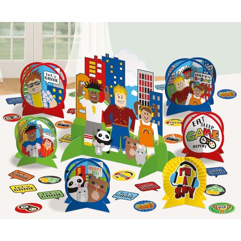 Party in Town table decoration set 31 pieces
