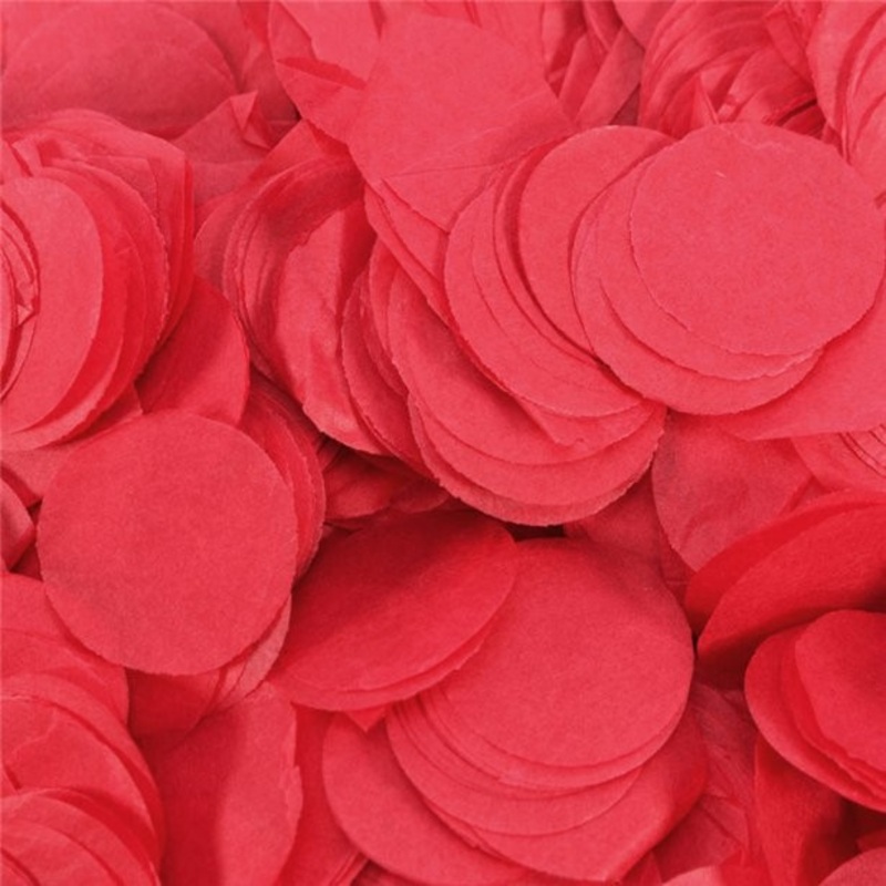 Red confetti 100g