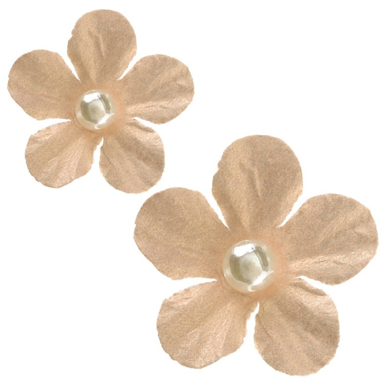 Scattered flowers natural 40 pieces