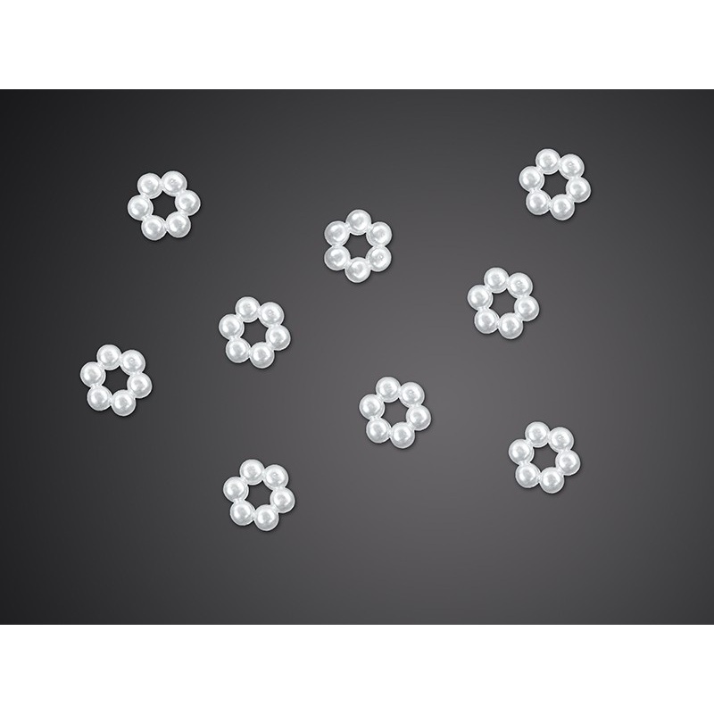 50 ornamental flowers for decoration 0.9cm