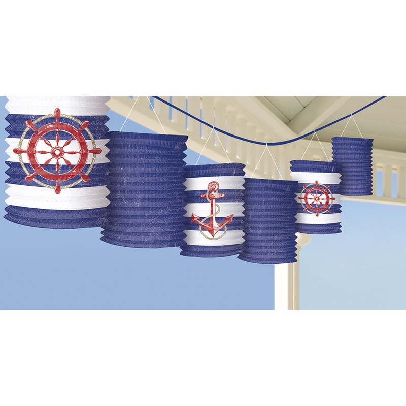 Martime lantern garland 3.65m