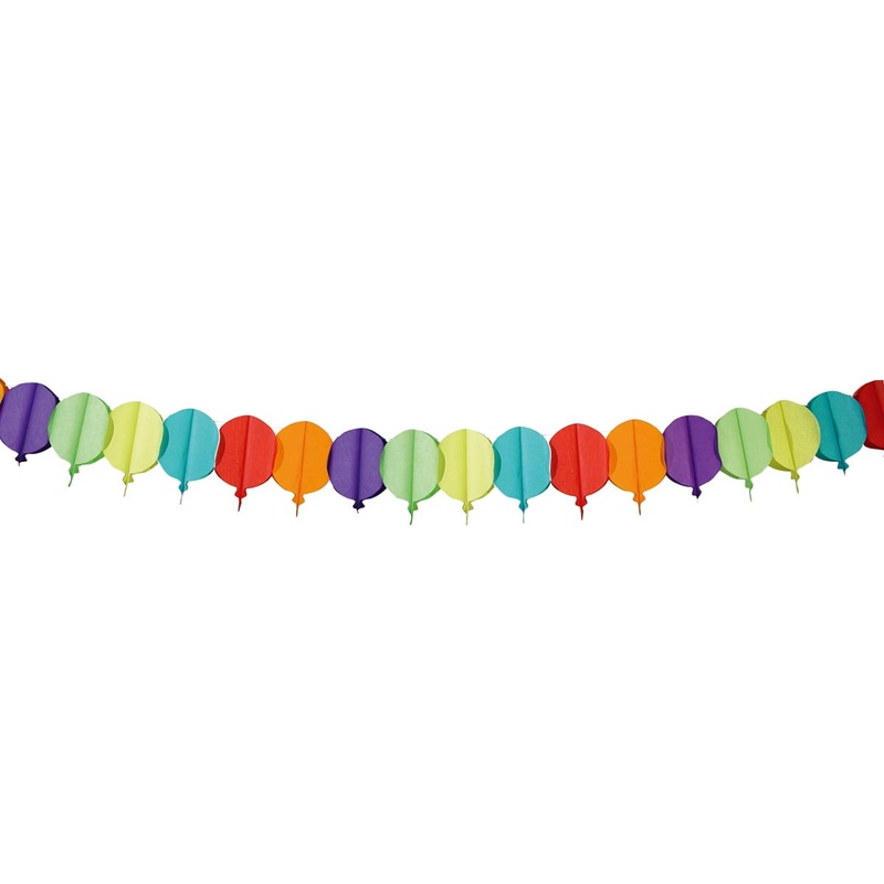 Paper garland balloon 6m