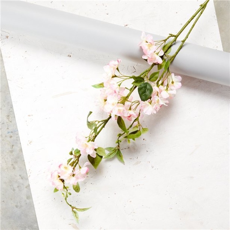 Pink cherry blossom flower decoration 1.3m