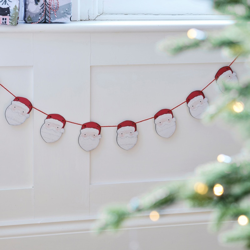 Santa Claus garland 2m