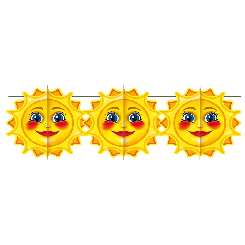 Sunshine garland set 1-piece 22x200cm