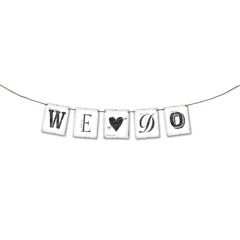 WE DO wedding garland 77cm