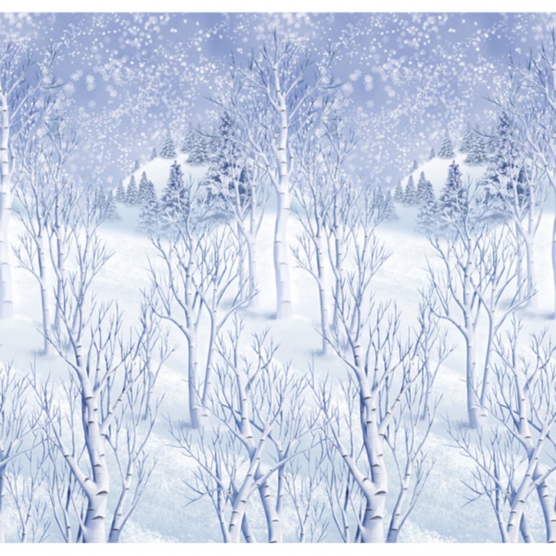 Winter Landscape Wall Backdrop 12.1m x 1.2m