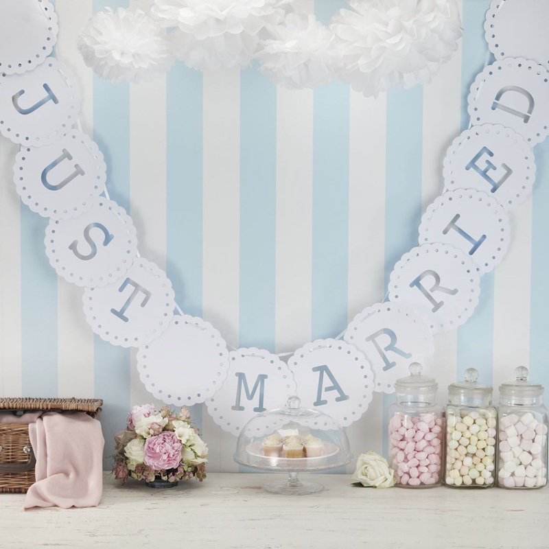 Just Married Vintage Garland 3.5m