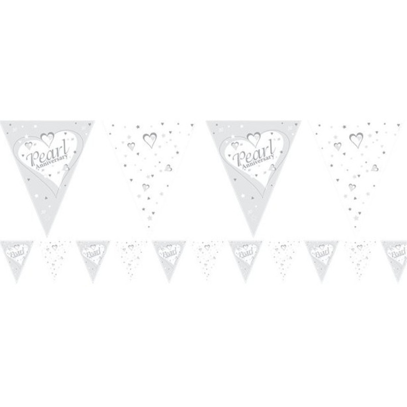 Pearl wedding pennant chain 3.7m