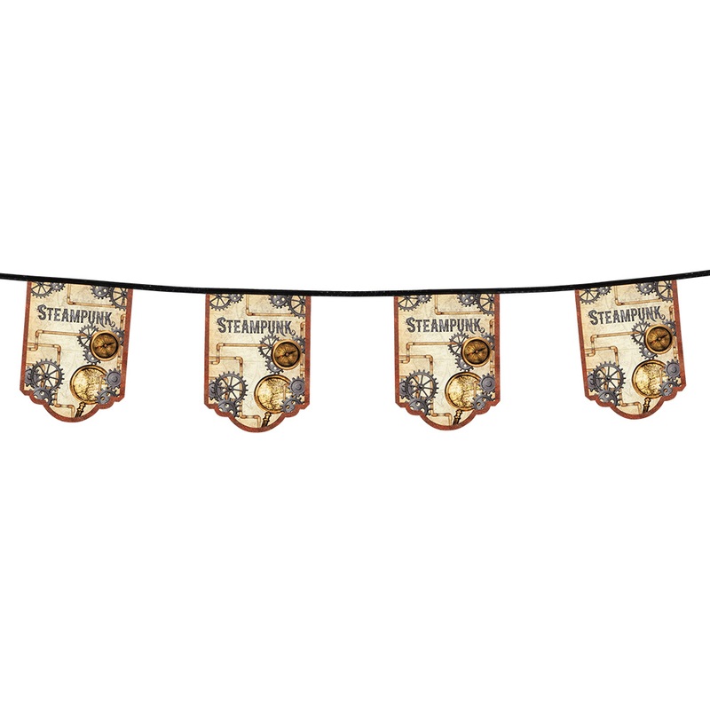 Steampunk garland Deluxe 4m
