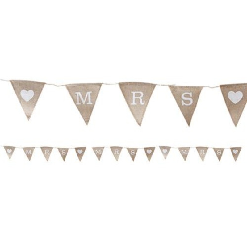 Vintage Dream Mrs & Mrs pennant chain 1.5m