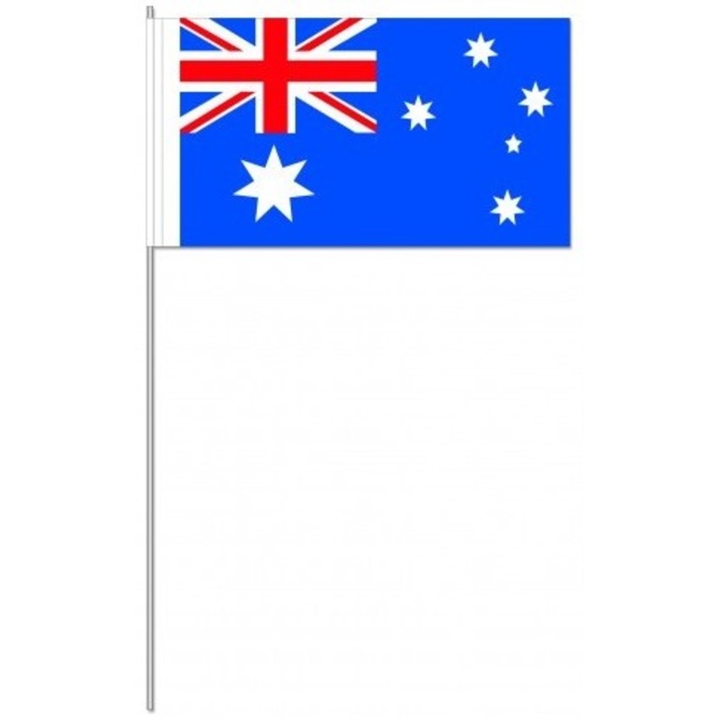 10 Australia Down Under flags 39cm