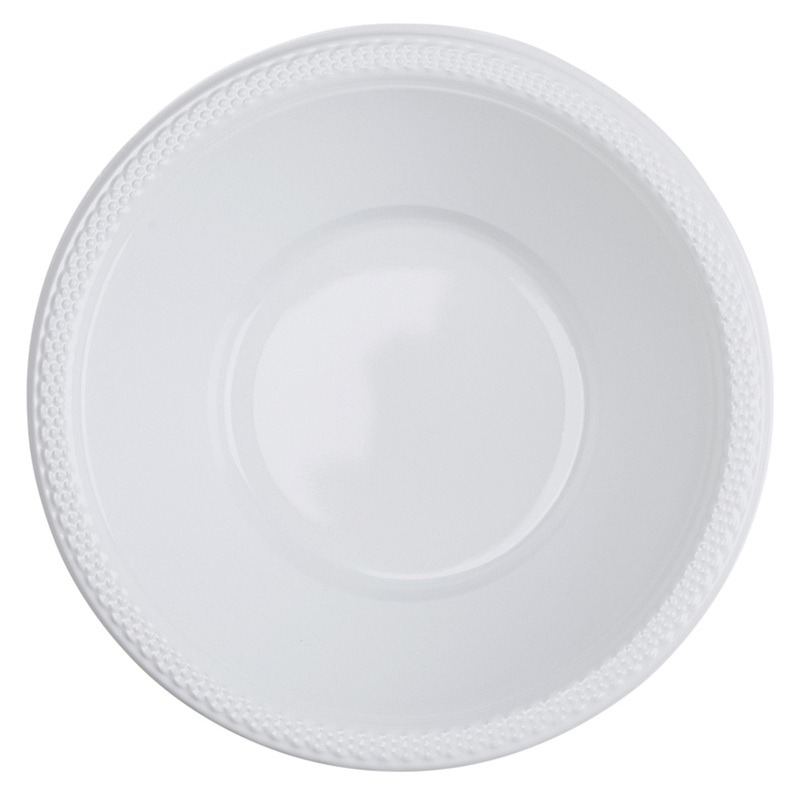 20 plastic bowls clear 355ml