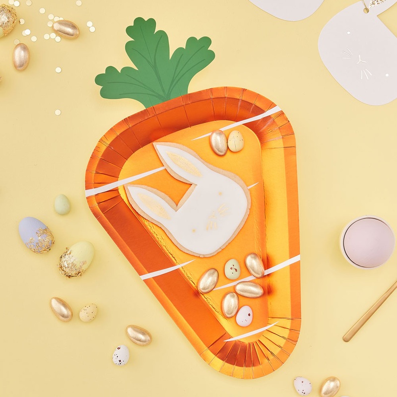 8 carrots plate 32cm