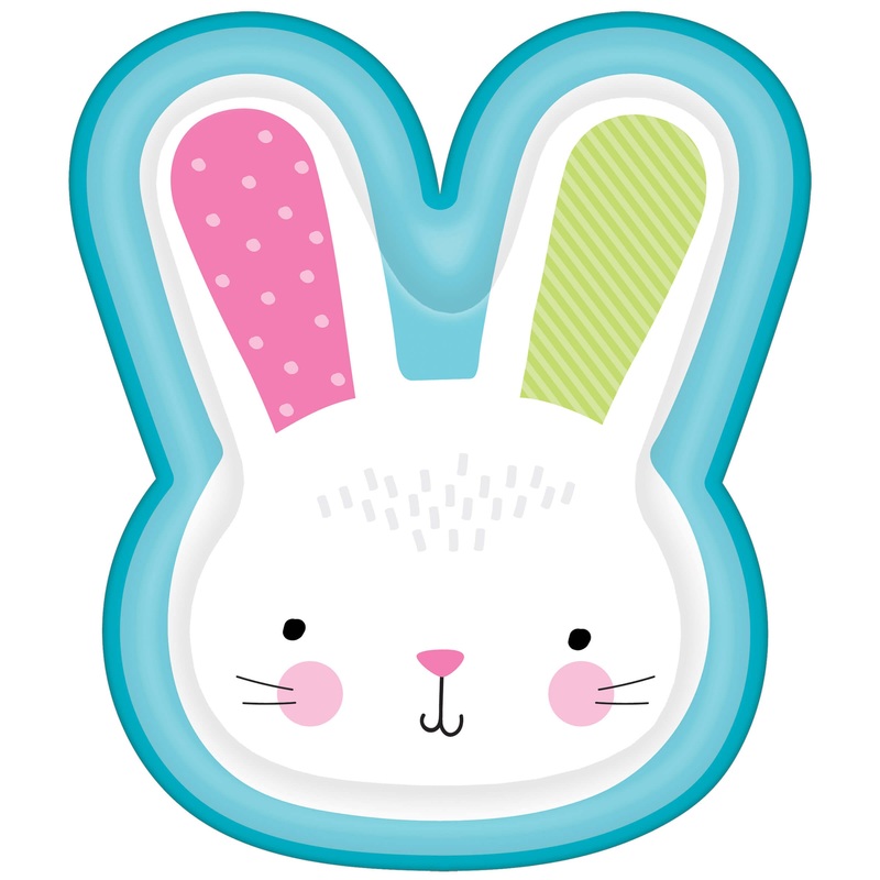 8 Hase Happy shaped plates