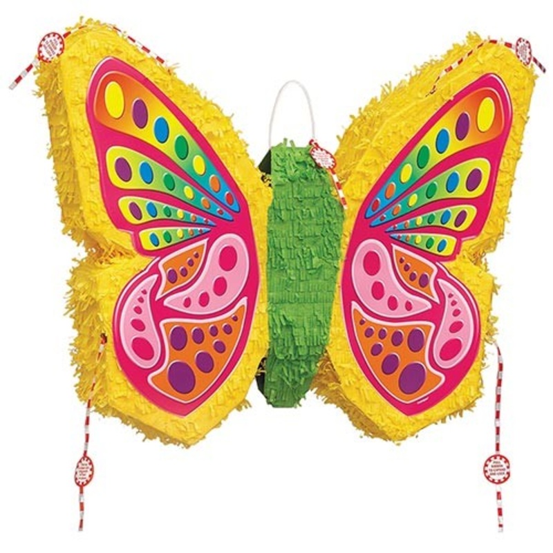 Beautiful butterfly pinata