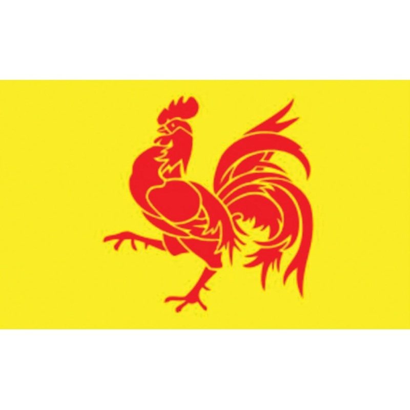 Belgian Wallonia flag 90 x 150cm