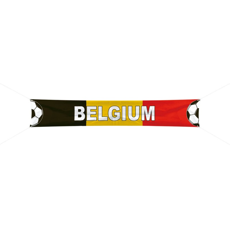 Belgium fabric banner 3.6mx 60cm