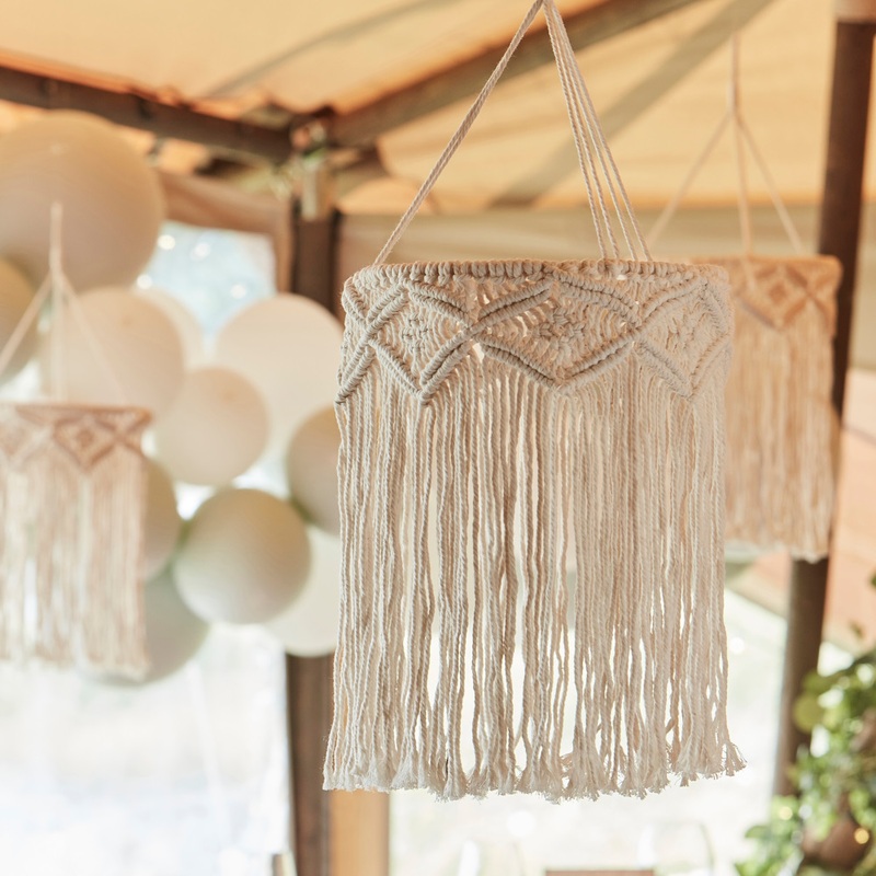 Boho macrame hanger 40cm x 25cm