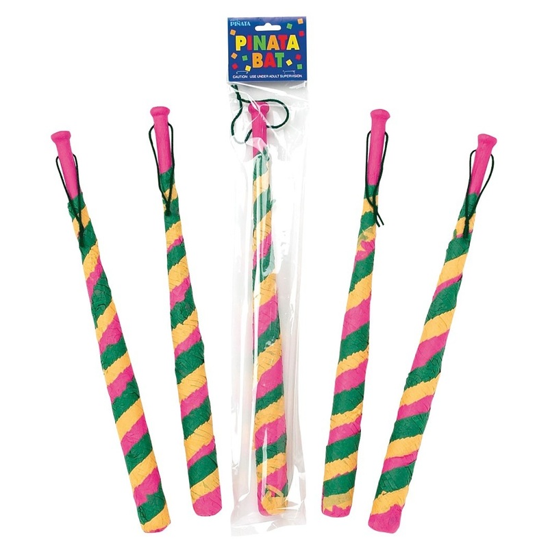Colorful pinata racket 46cm
