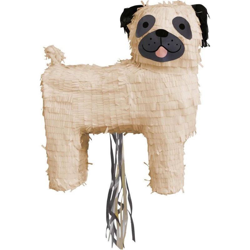 Pug pinata 37cm
