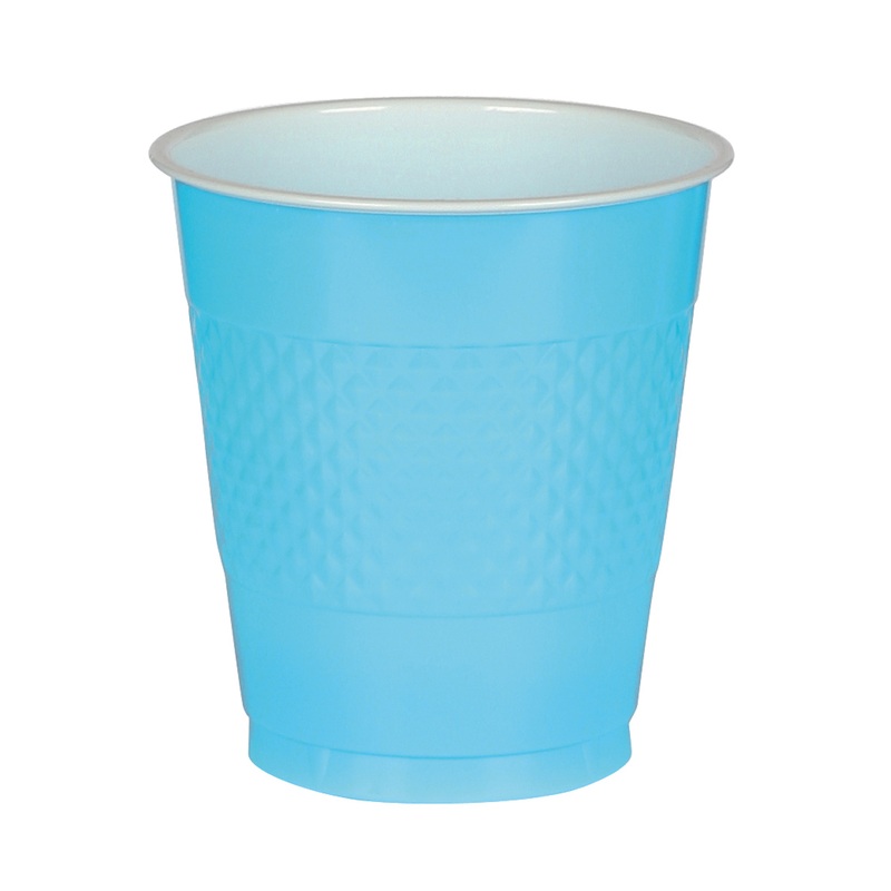 10 cups in azure blue 355ml