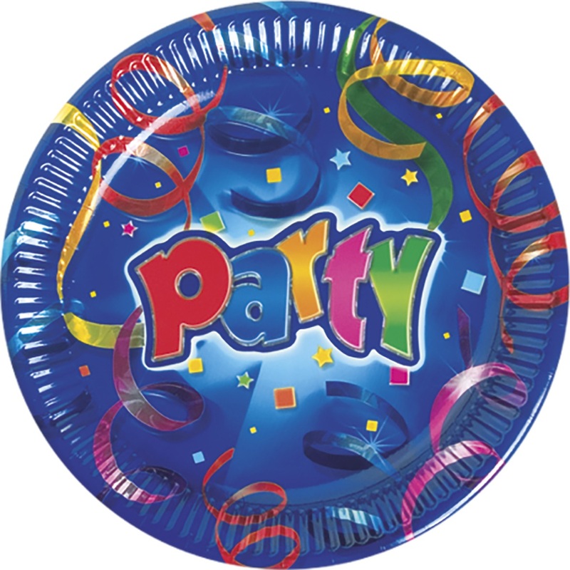 8 Party Universe paper plates 23cm