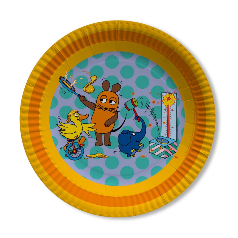 8 Send mit der Maus plate 23cm